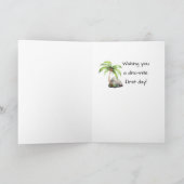 Boy Starting Pre-K Dinosaurier Karte (Innenseite)