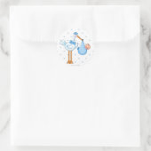 Boy Stork Sticker (Tasche)