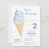 Boy Summer Birthday Einladung (Vorderseite)