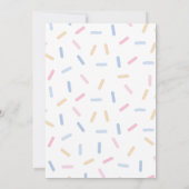 Boy Summer Birthday Einladung (Rückseite)