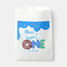 BOY Sweet One Pink Zuckerguss Erster Geburtstag Geschenktütchen