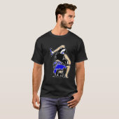 Boy T Shirt - blaues Bild (Vorne ganz)