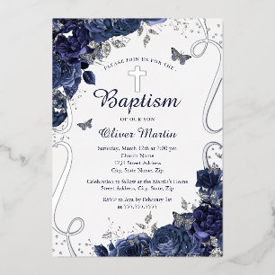 Boy-Taufe für die Seeschwalbe Folieneinladung