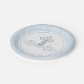 Boy Taufe Paper Teller (Schrägansicht)