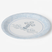 Boy Taufe Paper Teller (Schrägansicht)