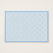 Boy Teddy Bar Gift Tag (Rückseite)