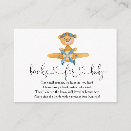 Boy-Teddy-Bärenbücher für Baby Begleitkarte (Vorderseite)