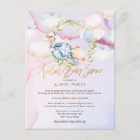 Boy Teddy Bear Niedlich Virtual Baby Dusche Einlad