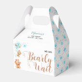 Boy Teddy Bear wir können frühes Abwarten Baby Dus Geschenkschachtel (Vorderseite)