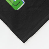Boy Time to Level Up Video Game Birthday Gamer 202 Fleecedecke (Ecke)