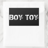 BOY TOY RECHTECKIGER AUFKLEBER (Tasche)