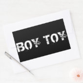 BOY TOY RECHTECKIGER AUFKLEBER (Umschlag)
