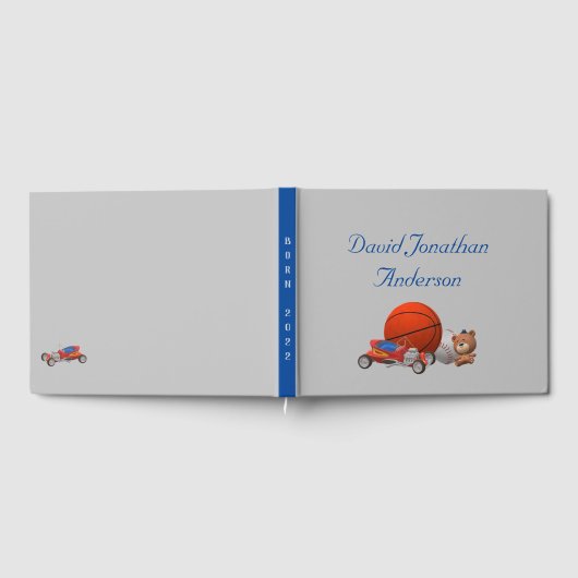 Boy Toys Themed Gästebuch (Voll)