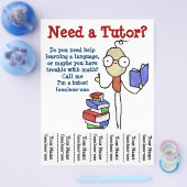Boy Tutor Flyer-2 Flyer (Einzeln)