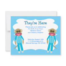 Boy Twins Dusche oder Ankündigung