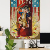 Boy Uniform Fireworks Firecracker Explosion Poster (Heimbüro)