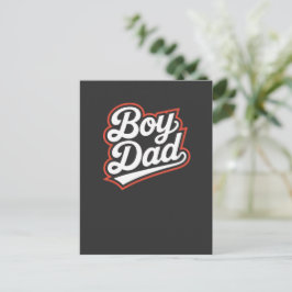 Boy Vater Postcard Baby Boy Ankündigung Neuer Vate