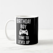Boy Video Game Geburtstagsparty Kaffeetasse (Links)