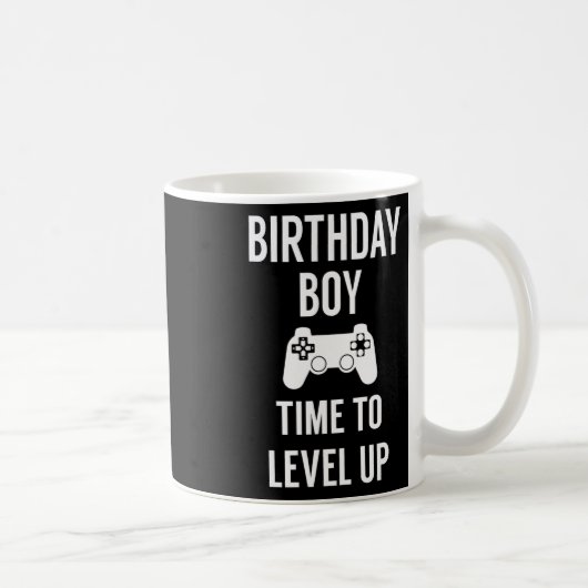 Boy Video Game Geburtstagsparty Kaffeetasse (Rechts)