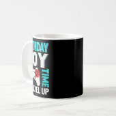 Boy Video Game Geburtstagsparty Kaffeetasse (Vorderseite Links)