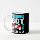 Boy Video Game Geburtstagsparty Kaffeetasse (Links)