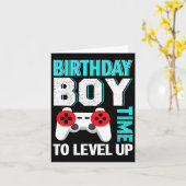 Boy Video Game Geburtstagsparty Karte (Gelbe Blume)