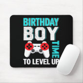 Boy Video Game Geburtstagsparty Mousepad (Mit Mouse)