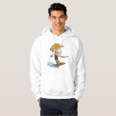 Boy Wakeboarding Fun Summer Water Sports Hoodie (Vorne ganz)