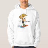 Boy Wakeboarding Fun Summer Water Sports Hoodie (Vorderseite)