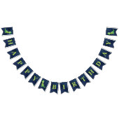 Boy Watercolor Dinosaur Happy Birthday Banner (Alle)