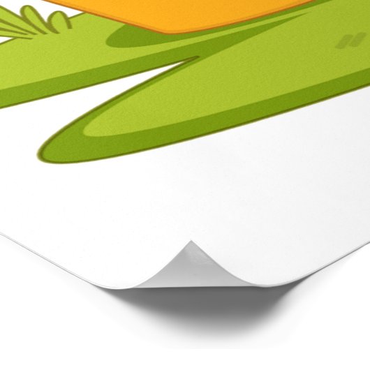 Boy Watering Pflanze Poster (Ecke)