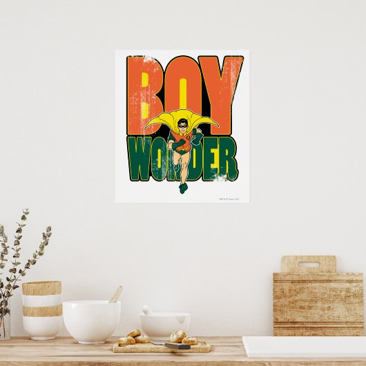 Boy Wonder Graphic Poster (Küche)