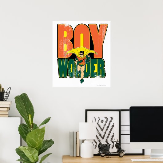 Boy Wonder Graphic Poster (Heimbüro)