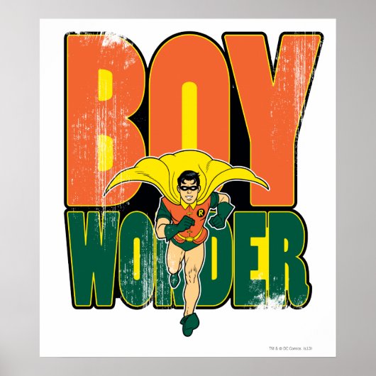 Boy Wonder Graphic Poster (Vorne)