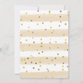 Boy Woodland Kürbis Baby Dusche Einladung (Rückseite)