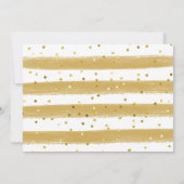 Boy Yellow Construction Trucks Geburtstag mit Foto Einladung (Rückseite)