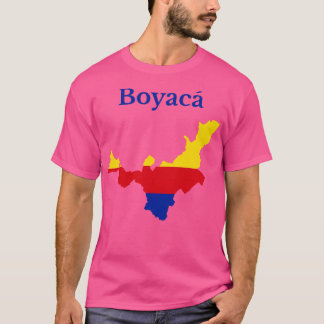 Boyaca Department Map Kolumbien T-Shirt