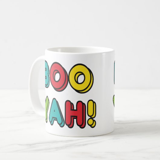 Boyah! Kaffeetasse (Vorderseite Links)