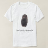 BOYB Giant Leopard Moth Raupe White T-Shirt (Design vorne)