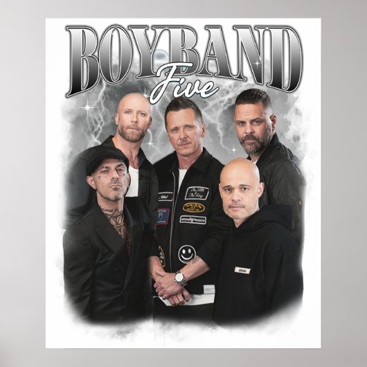 boyband five  poster (Vorne)