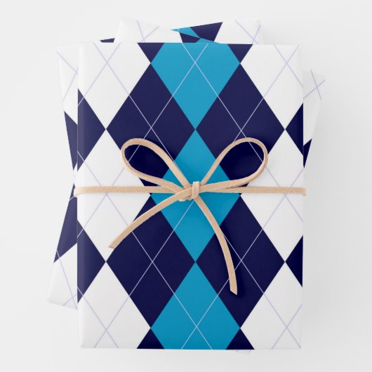 BoyBand-Raute Geschenkpapier Set (Beispiel)