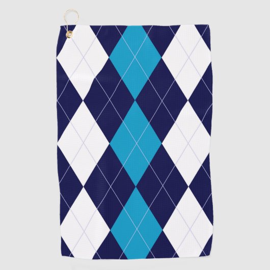 BoyBand Raute Golfhandtuch (Vorderseite)