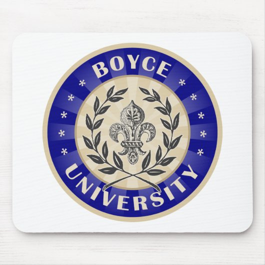 Boyce Hochschulmarine Mousepad (Vorne)