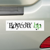 Boycott BP Autoaufkleber (Auf Auto)