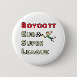 Boycott European Super League Button