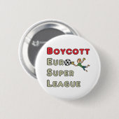 Boycott European Super League Button (Vorne & Hinten)