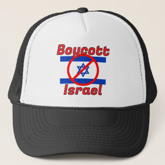 Boycott Israel Hat Truckerkappe