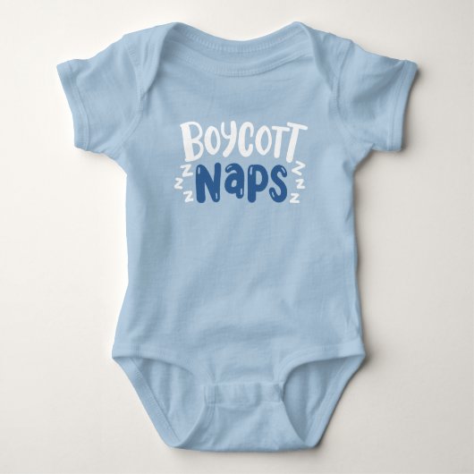 BOYCOTT NICKERCHEN - Erste Rebellion des Kindes Baby Strampler (Vorderseite)