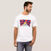 Boycott Peking Free Tibet T - Shirt...-Gestalted T-Shirt (Vorne ganz)