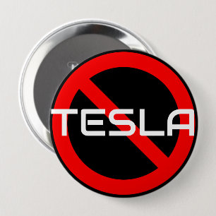 Boycott Tesla Button
